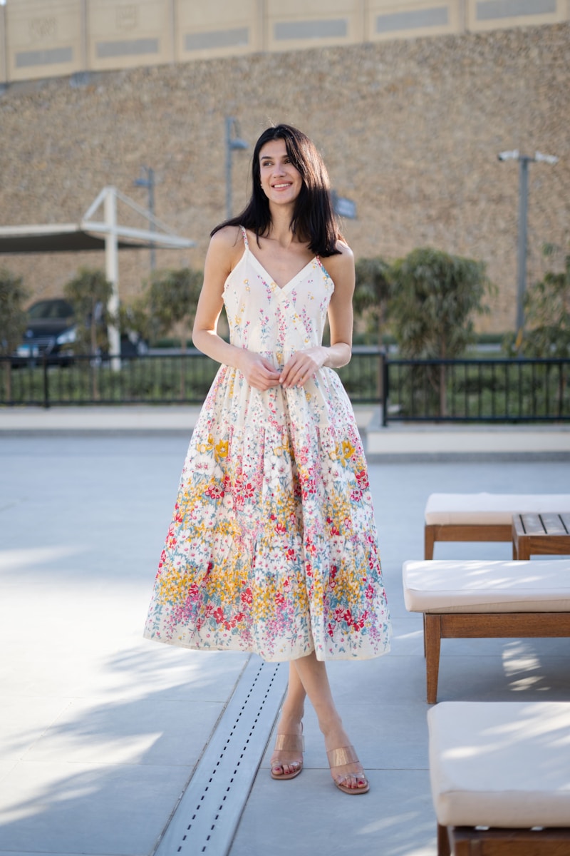 Ruffle-Trim Strapless Gown - The Eclipse House